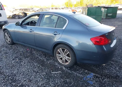 2010 Infiniti G37 Journey from USA, damaged, VIN JN1CV6AP1AM404354